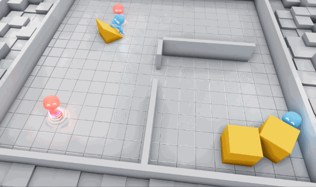 Hide and Seek Simulation